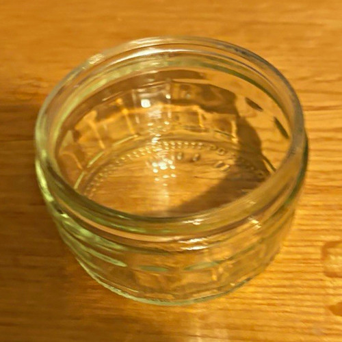 Clear glass round - clear,