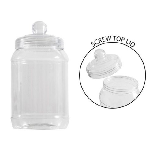 Large sweet jar 1300ml - large, clear