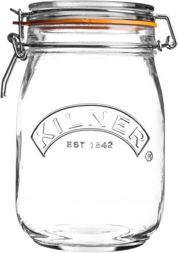 Kilner clip top storage jar - jar, 1