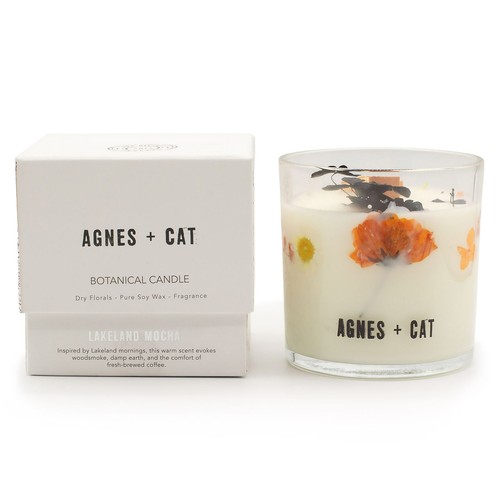 Agnes cat botanical soy wax - cat,