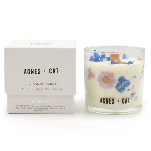 Agnes cat botanical soy wax - +,