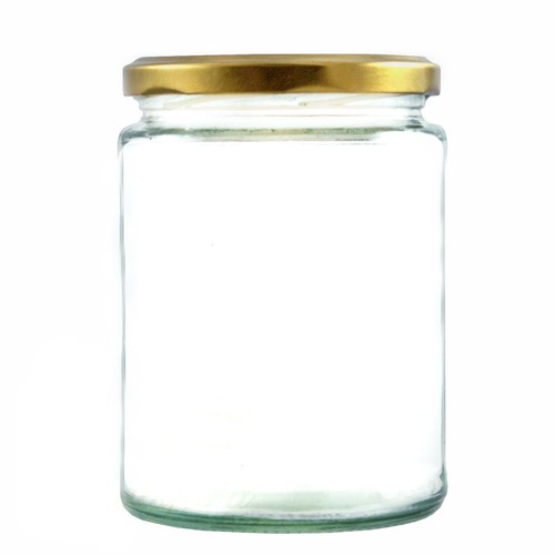 Large jam jars with - jam,