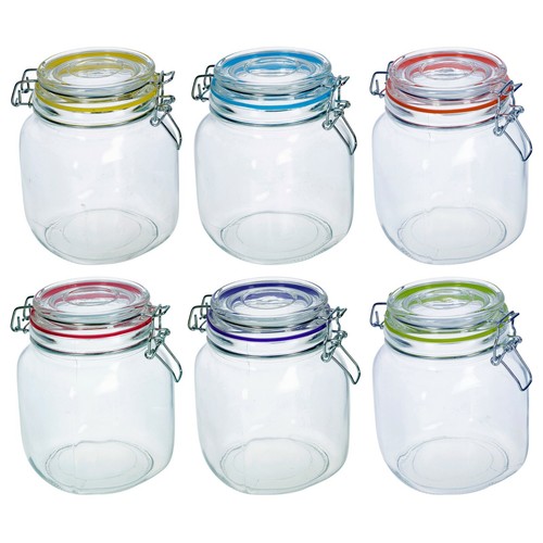 Large glass food storage - large,