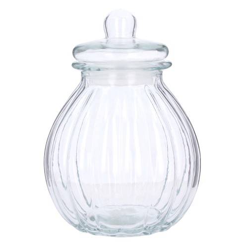 Large glass sweet jar - sweet,
