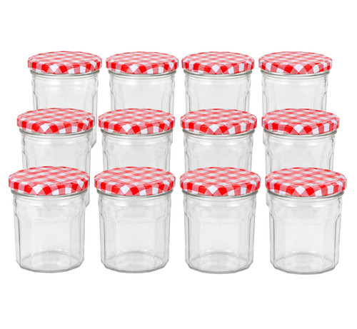 Jam jars glass - jars, mouth