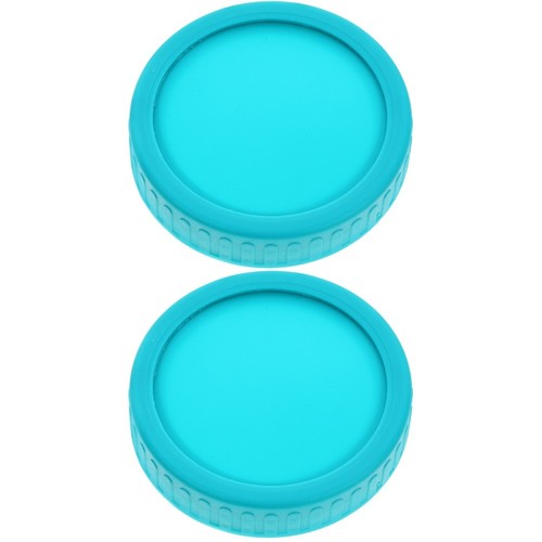 Reusable green silicone jar - green, pp
