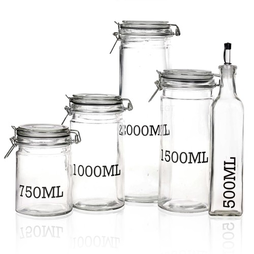 Large glass storage - large,