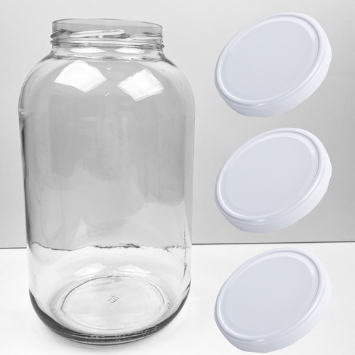 Litre glass jar twist - 4.25, &