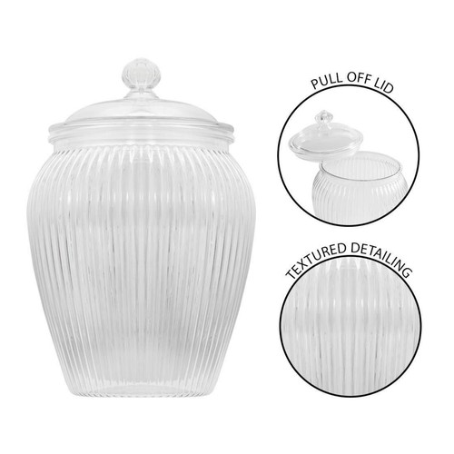 Large sweet jar 1500ml clear - large,