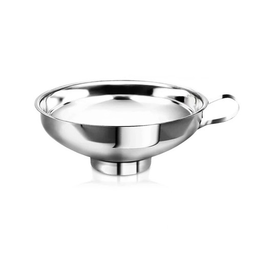Stainless steel jam jar funnel - jam,