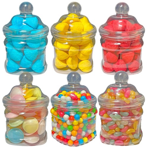 Plastic sweet jars victorian - jars,