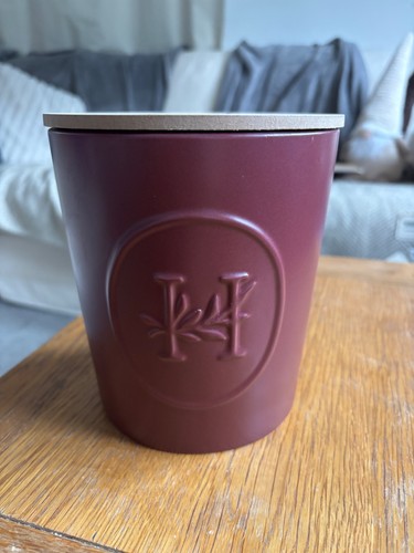 Large velvet hour candle - large,