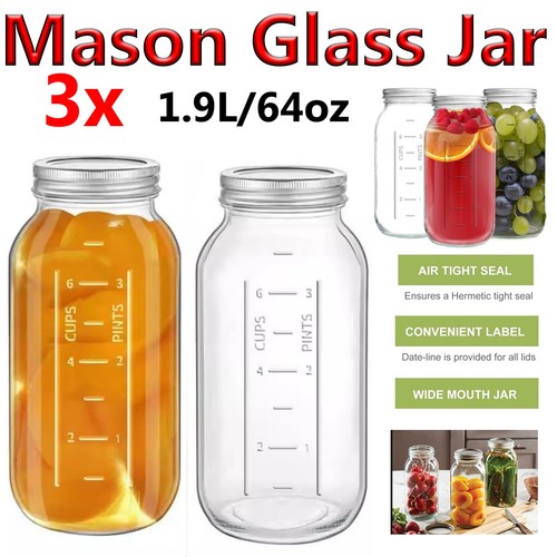 Pcs mason glass - pcs, storage