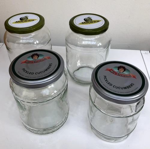 Large empty glass - empty, jars